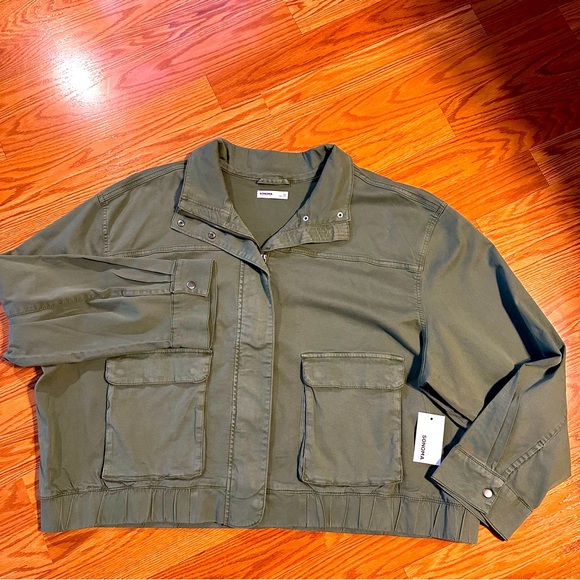 NWT Sonoma Olive Green Jacket size 3X - Picture 1 of 12